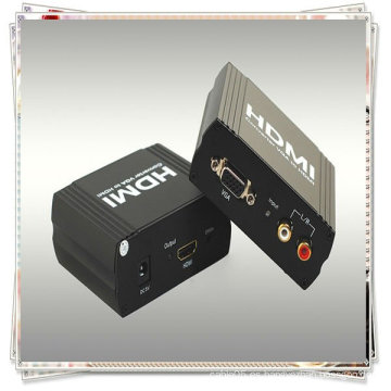 VGA + R / L a HDMI Converter (permite que un dispositivo VGA + R / L se convierta fácilmente a un monitor HDMI1.1 o proyector)